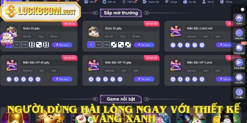 Giao diện đẹp mắt, màu sắc sang trọng, nâng tầm trải nghiệm