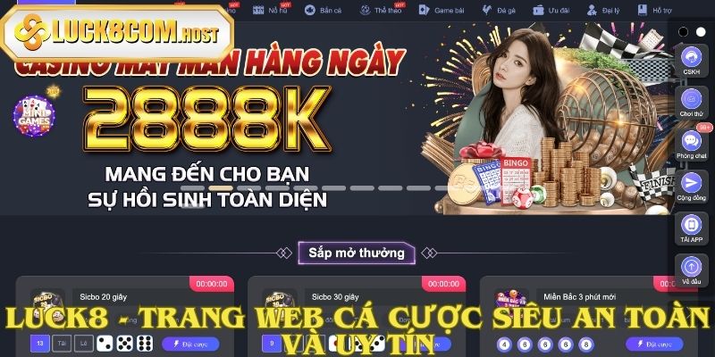 Luck8 - Trang web cá cược siêu an toàn và uy tín
